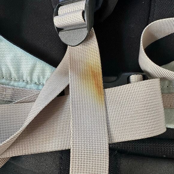 Clive Skateboard Backpack Zipper Buckles Straps Light Blue‎ Multipocket - Picture 2 of 15